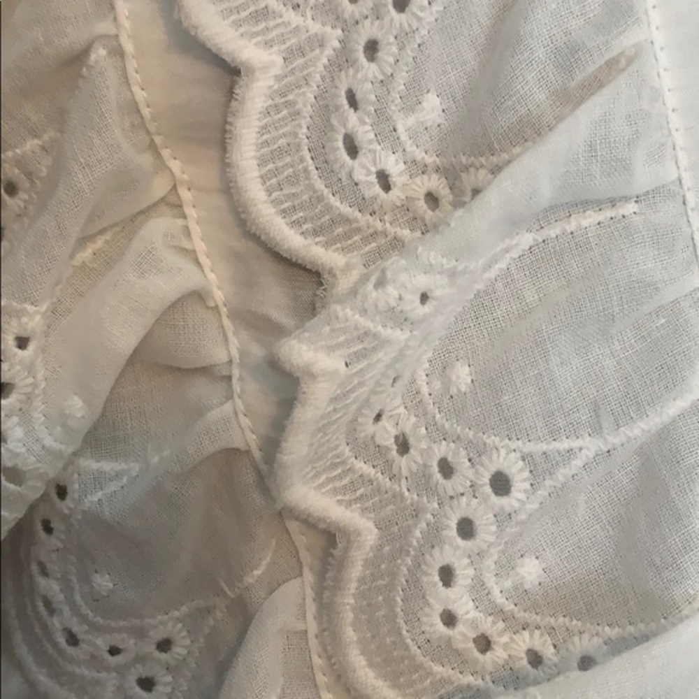 Top Shop White Ruffled Dress - Picture 3 of 7